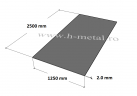 Tabla decapata 2.00x1250x2500 mm 1